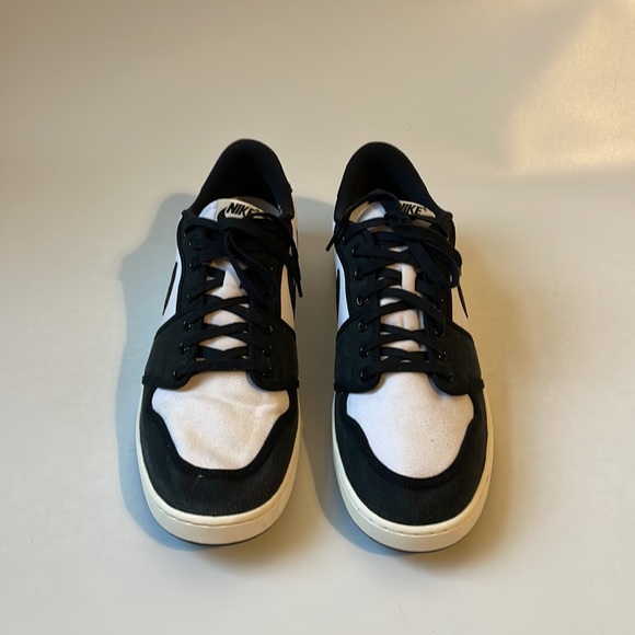Size 14 - Air Jordan 1 KO Low Black White - Picture 2 of 6
